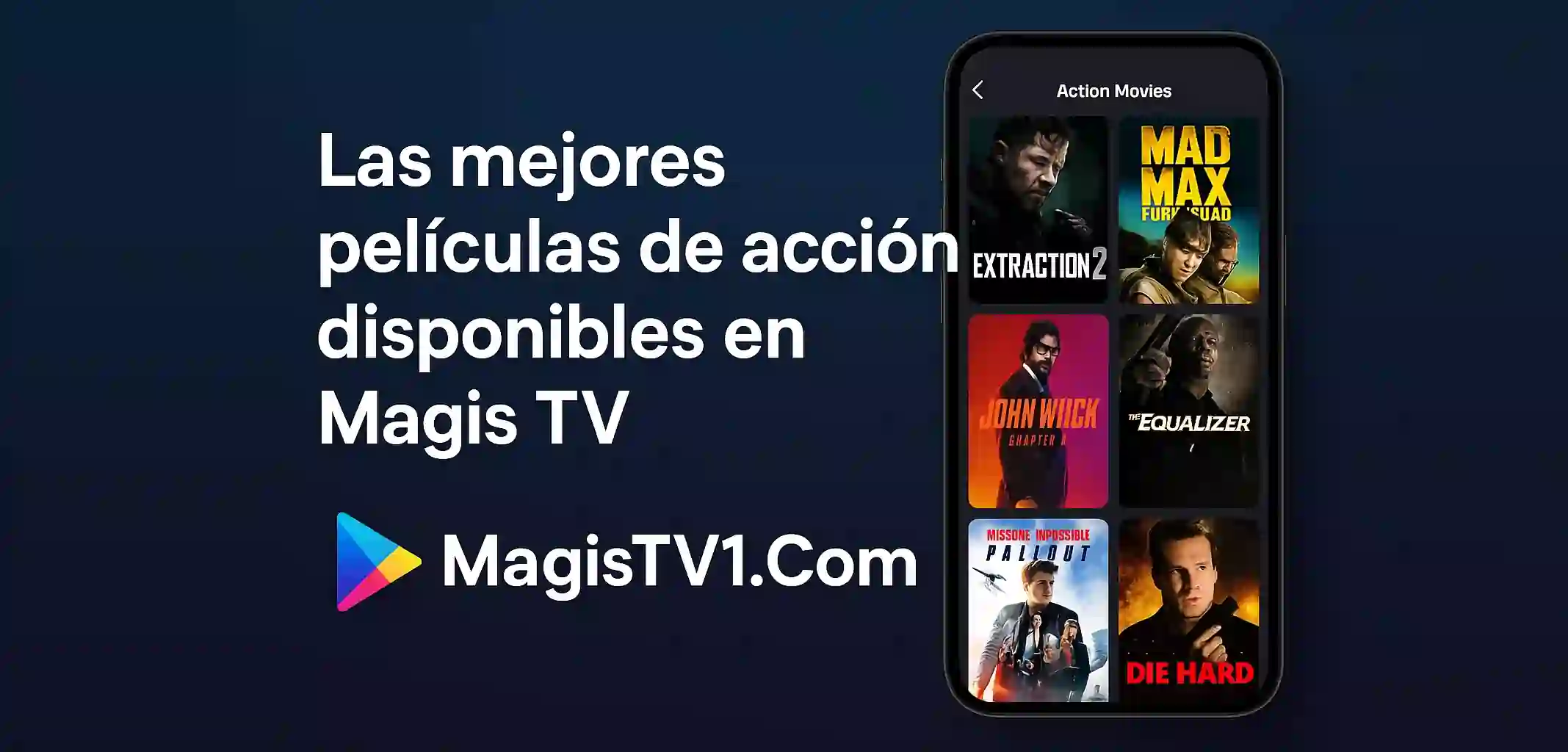 Las mejores películas de acción disponibles en Magis TV