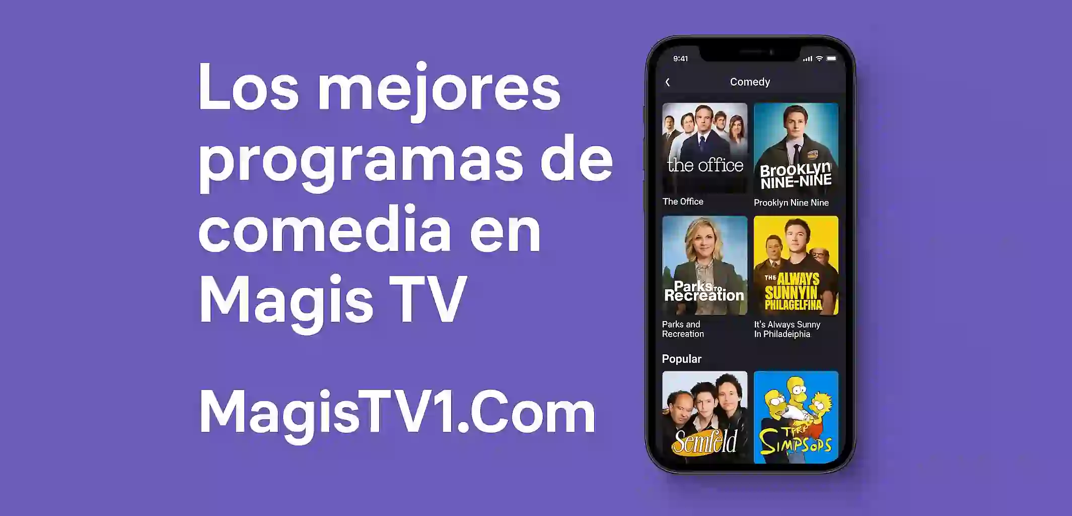 Los mejores programas de comedia en Magis TV